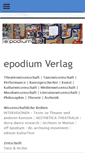 Mobile Screenshot of epodium.de